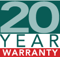 20-year on-site warranty