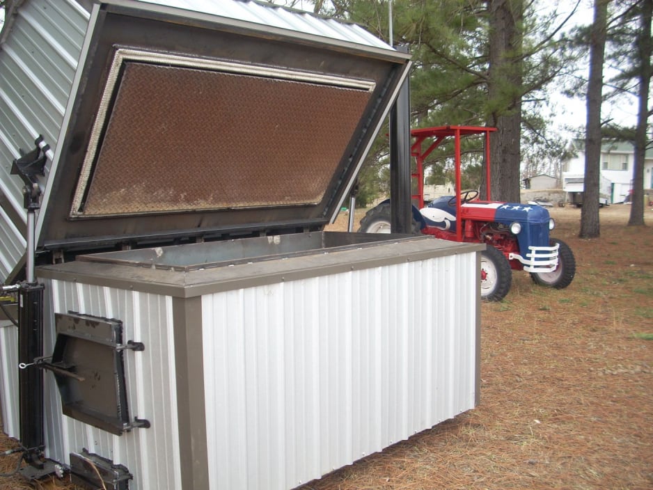 TL-633 Top Loader Wood Boiler