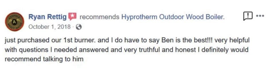 5-star Facebook Review