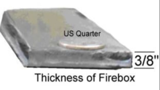 Stainless Steel Firebox Thickness
