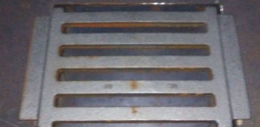 One Inch Thick Solid Steel Grates