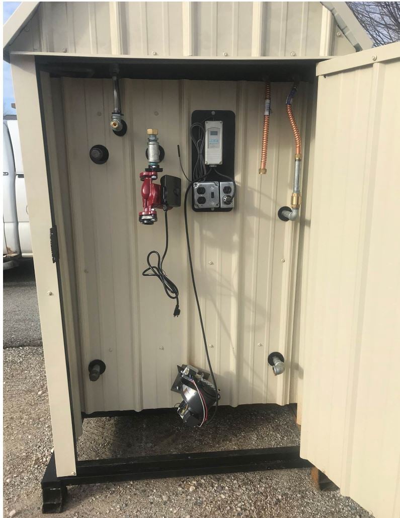 Hyprotherm Boiler pre-wired with Ranco Aquastat