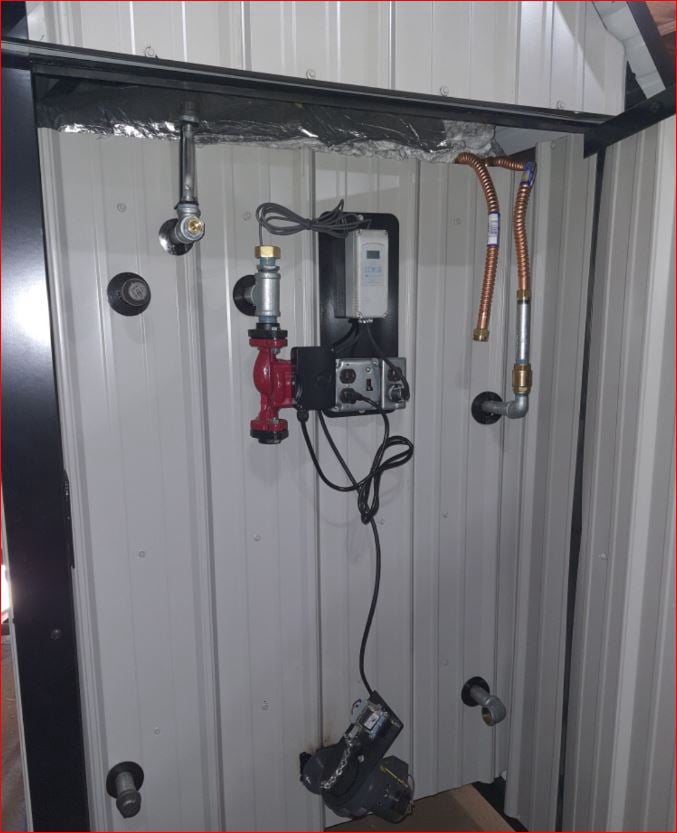 Hyprotherm Boiler pre-wired with Ranco Aquastat